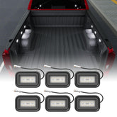 CZmenghe front packaging showing full six-piece LED kit and quick install benefit