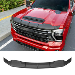 CZmenghe front view of hood deflector showing full coverage and protection benefit