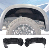 CZmenghe front view of wheel well guard showing full-arch protection and fit