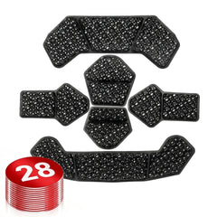 CZMYCBG front view helmet liner showing slim fit and improved comfort