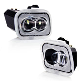 D-Lumina front packaging showing replacement puddle lights and OEM fitment benefit