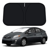 D-Lumina front view installed showing full windshield coverage and sun blocking benefit