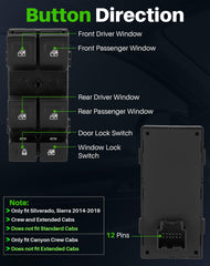 Close-up of Dacall switch buttons, demonstrating responsive tactile feel and durability