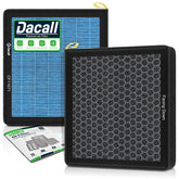 Dacall CF11671 front view showing filter frame and media, ensures correct replacement