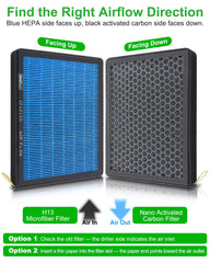 Dacall filter honeycomb frame detail showing reinforced stability