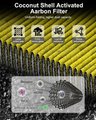 Dacall filter label with OE numbers to confirm compatibility and easy verification