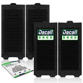 Dacall front packaging showing four Highlander Hybrid intake filters and contents for fast replacement