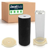 Dacall air filter front view showing fit for Yamaha models and quick identification benefit