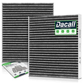 Dacall front packaging showing filter box and model compatibility for quick selection benefit