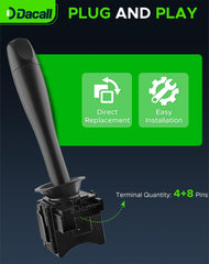 Dacall switch installed in vehicle demonstrating restored signaling functionality