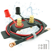 DaisyAuto front-mounted jump post showing easy access and quick hookups
