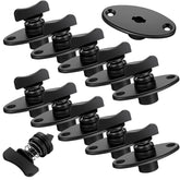 DaisyInner front view of five-set windshield fastener package showing all components and value