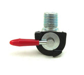 DAMINEDING front view of assembled petcock showing compact control