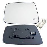 Danbojit front view heated mirror glass showing clean reflective surface and fit