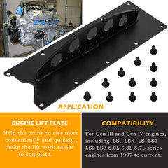 Danti hardware kit with screws and bolts included for reliable engine attachment