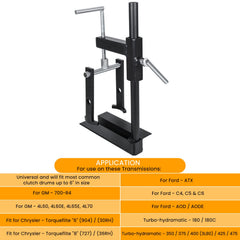 Danti side view showing long legs for deep drums and secure hold benefit