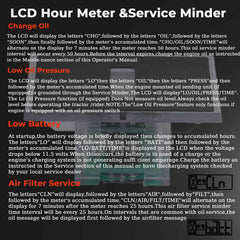 Daposhac hour meter installed in Cub Cadet dash for seamless OEM-like fit