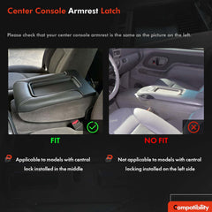 Daposhac installed in Silverado console restoring secure lid closure and reducing noise