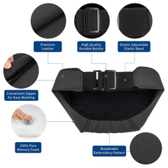 Dapucarin side profile highlighting ergonomic contour for neck alignment benefit