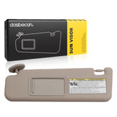 Dasbecan left driver visor front view showing clean replacement and OEM fit