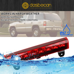 Dasbecan installed on Tahoe tailgate demonstrating clean factory fit