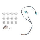 Dasbecan front packaging showing complete Tesla Model S handle kit and components, clear contents