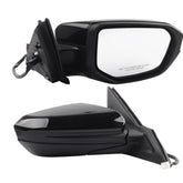 Dasbecan passenger mirror front view showing full replacement and improved appearance