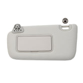 Dasbecan visor front view showing gray finish and clean replaceable look