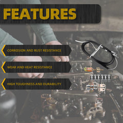Dasbecan U-clamp and clevis detail showing secure double-fix screw connection