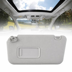 Dasbecan visor front view showing fit and grey finish for precise match