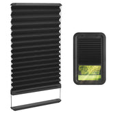 Dasunwat front view of packaged 12x21 shade showing clean fit and easy install
