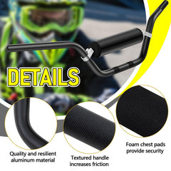 Datanly foam chest pad detail providing impact protection and comfort during rides