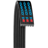 Dayco front view of 5060840 belt showing full 84 inch length and fit benefit