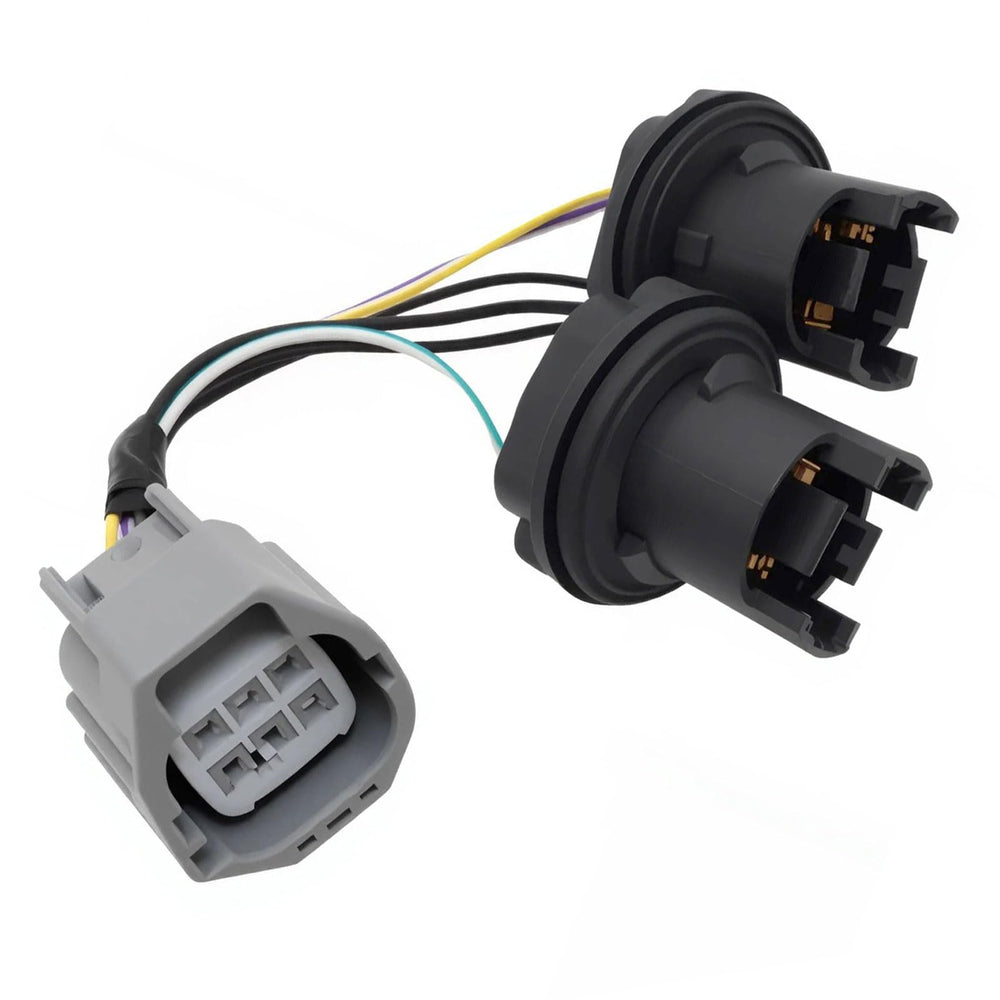 daydmaly tail light socket harness front view showing plug and fit for quick replacement