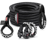 DAYDOOR recovery tow rope kit front packaging showing kit contents and benefits