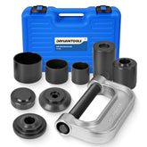 DAYUAN blue case front view showing compact storage and portability benefit