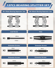 DAYUAN close-up of bearing separator jaws showing durable bite and fit