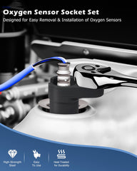 DAYUAN deep broach socket close-up showing depth and secure fit for recessed sensors