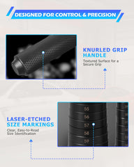 DAYUAN assorted discs spread by diameter, offering precise size selection