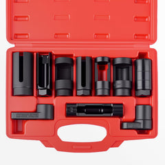 DAYUAN front view of open case showing organized sockets and handle benefits quick access
