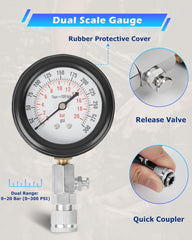 DAYUAN rubber cone ends close-up for quick non-threaded compression checks