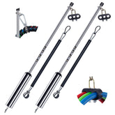 Dazakoot front view of assembled pogo stick kit showing sturdy fit and protection