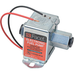 DB Electrical fuel pump front view showing compact design and reliable flow