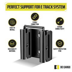 DC Cargo zinc plating detail showing corrosion resistance for long-lasting outdoor transport