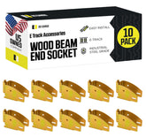 DC Cargo Mall front pack showing ten E-track wood beam sockets and benefits