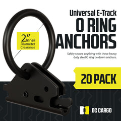 DC Cargo Mall close-up of spring lever demonstrating quick-release ease