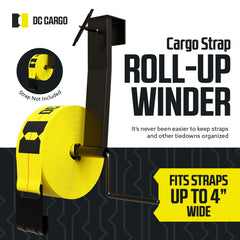 DC Cargo Mall closeup of winding core shows smooth, snag-free winding