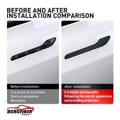 DCRCFIBER protector being installed showing easy alignment and residue-free adhesive