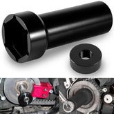 Deargooday front view pulley wrench showing secure nut engagement and precise fit