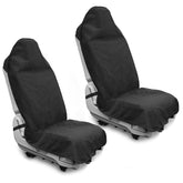 DECKALY front full seat cover showing broad protection and comfort
